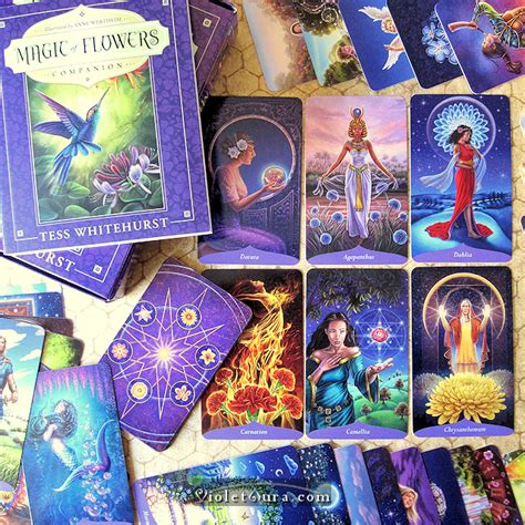 Exploring Past Lives with the Nagical Flowers Tarot Deck